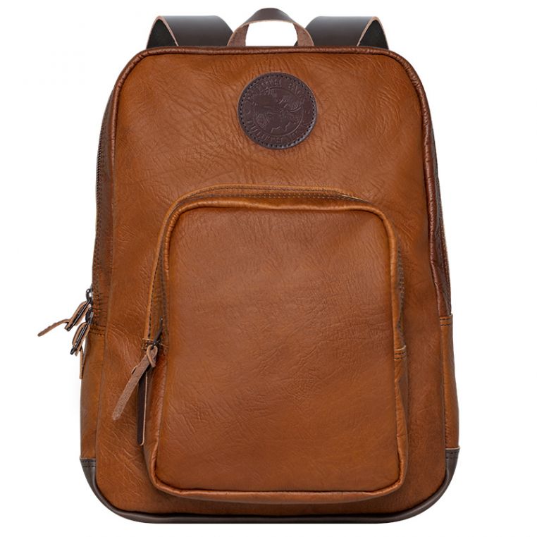 Duluth Pack: Bison Leather Standard Backpack